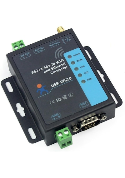 Usr-w610 Wifi, Rs232 Rs485 Seri Ve Ethernet Dönüştürücü Modbus Rtu - Tcp