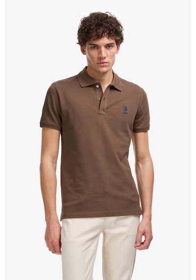 U.S. Polo Assn. U.s. Polo Assn. Erkek Kahverengi Tişört Basic 50322304-vr029
