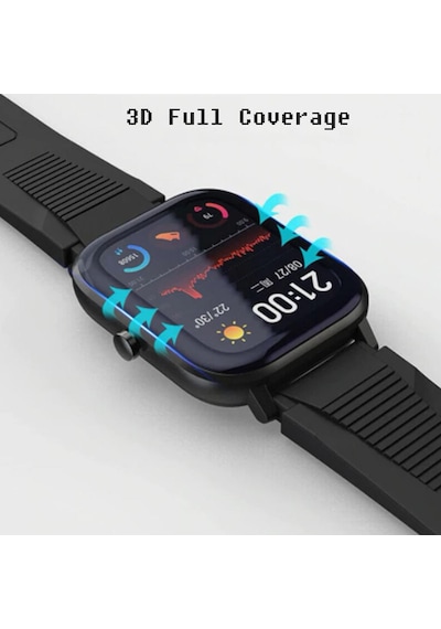 Amazfit Gts 2E 42Mm 3D Cam Full Ekran Koruyucu