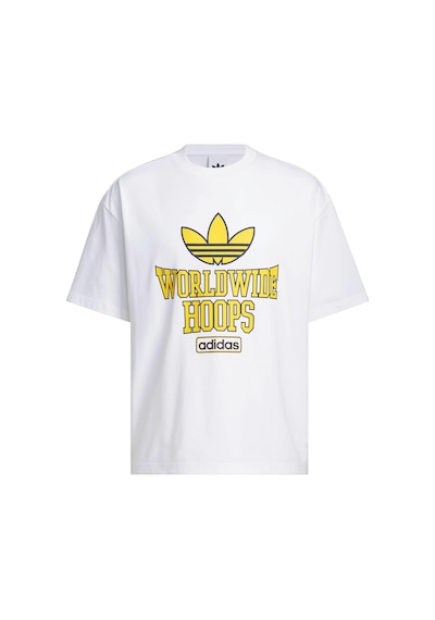 Whıte Adidas Basketbol T-shirt Wwh 1 World Tee Ks8207 beyaz