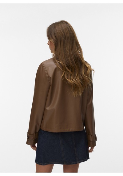 Vero Moda 10348359-181222 Tcx Kahve Kadın Mont