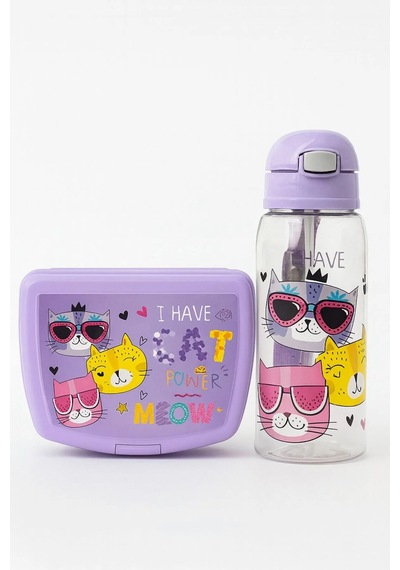 Cat Power Beslenme Ve Suluk & Matara Takımı 500 Ml.