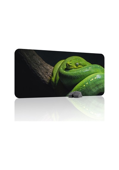 Yılan Kaymaz Dikişli Kauçuk Oyuncu Mousepad V2 - 90x40 Xxl Gaming Mouse Pad Fare Altlığı