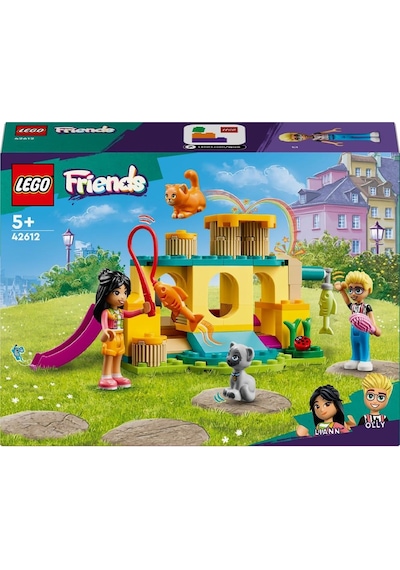 LEGO® Friends Kedi Oyun Parkı Macerası 42612 5+ Yaratıcı Oyuncak Yapım Seti - 87 Parça