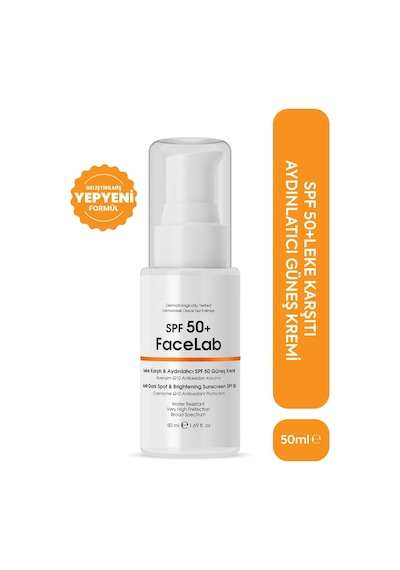 Facelab Yüksek Koruyucu Spf 50 Ve Leke Karşıtı Güneş Kremi 50 Ml 53693555