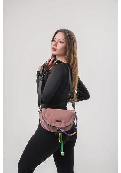 Ççs 18537 Kadın Çapraz Askılı Çanta Pembe