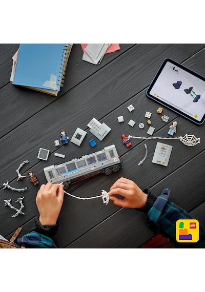 LEGO® ǀ Marvel Örümcek Adam ile Doktor Oktopus Metro Sahnesi 76321 - 9 Yaş ve Üzeri Çocuklar için Yaratıcı Oyuncak Yapım Seti (393 Parça) LEGO® ǀ Marvel Örümcek Adam ile Doktor Oktopus Metro Sahnesi 76321 - 9 Yaş ve Üzeri Çocuklar için Yaratıcı Oyuncak Yapım Seti (393 Parça)