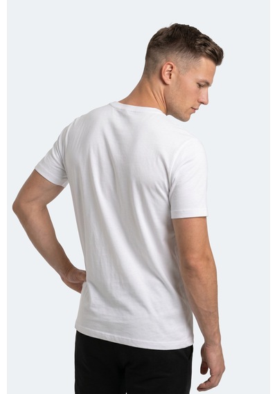 Slazenger Notron I Erkek Beyaz Tişört