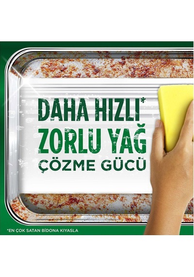 3000 Ml Ultra Hızlı 3'lü Etki Sıvı Bulaşık Deterjanı Limon Ve Misket Limonu Kokulu 1500ml X2
