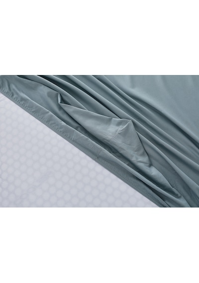 Colourful Fitted Çarşaf Tek King Size - Yeşil