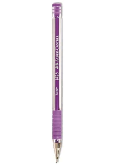 Faber Castell Tükenmez Kalem 1425 Mor 3 Adet