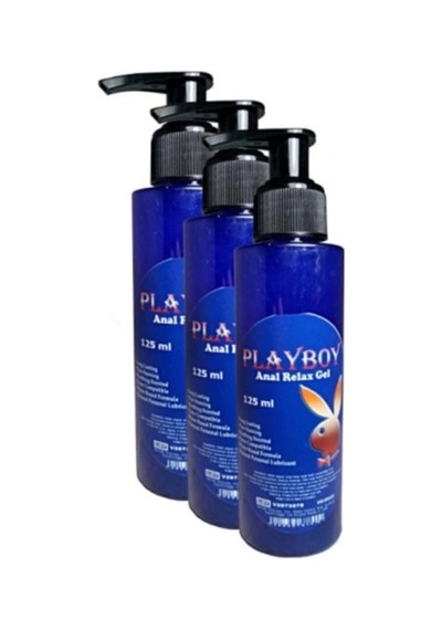 Playboy Lubricant Relax Gel 125 Ml Gel 3 Adet