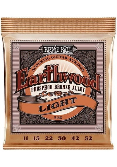 Ernie Ball P02148 11-52 Akustik Gitar Teli Super Slinky Bronze