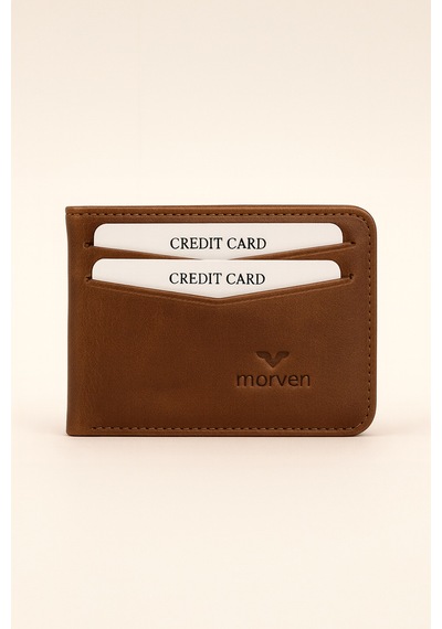 Morven Erkek Kahve %100 Deri Cüzdan Kartlık 26mc052004400 Kahve