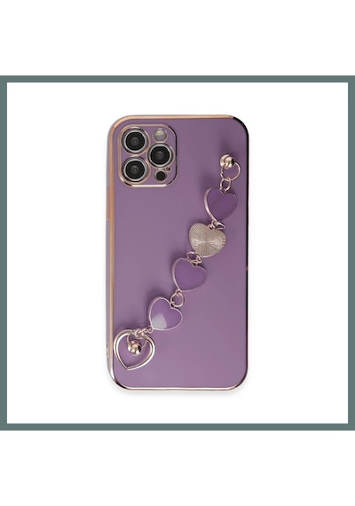 Ventra Apple iPhone Uyumlu 12 Pro Max Kılıf Esila Silikon - Mor Ventra
