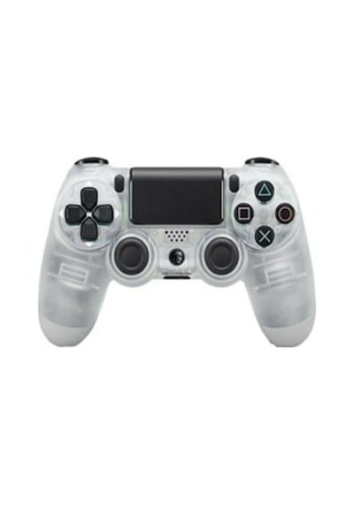 Sarftech PS4 Şeffaf Gri Wireless Gamepad Joystick PS4 Oyun Kolu