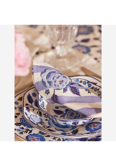 Cath Kidston Mavi Porselen Kase 14,5 Cm
