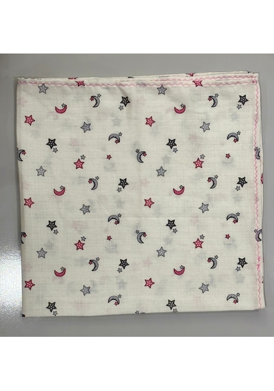 Luxelooming Çok Amaçlı Müslin Örtü & Battaniye Seti 3'lü Pembe