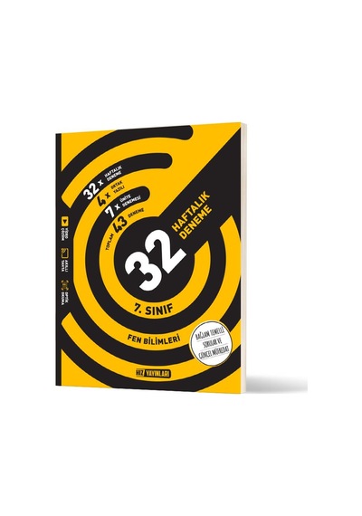 7. Sınıf Fen Bilimleri 32 Haftalık Deneme-bağlam Temelli Sorular Ve Güncel Müfredat