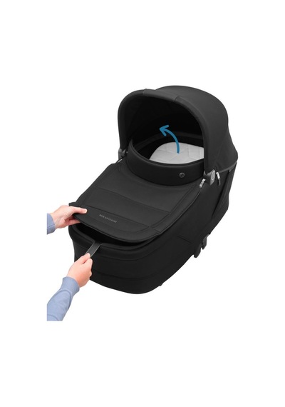 Maxi-Cosi Sense Yatış Pozisyonu Ayarlanabilir Ekstra Geniş 0-9 kg Portbebe Twillic Black