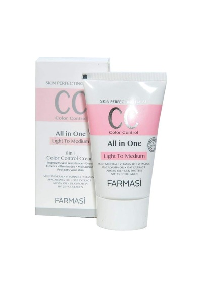 Cc Krem 50 Ml, Açıktan Ortaya No: 02 Çok Renkli