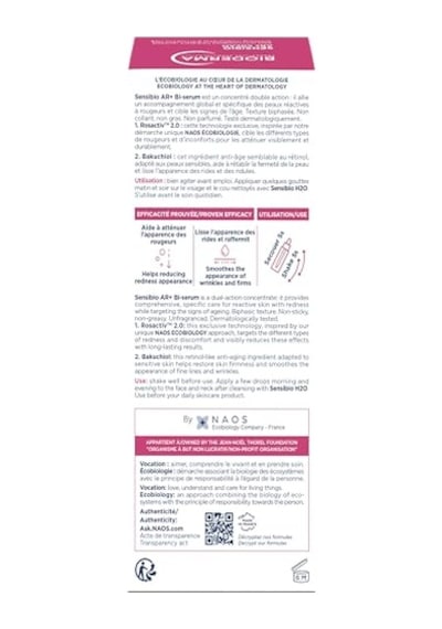 Bioderma Sensibio Ar+ Kızarıklık Eğilimli Hassas Ciltler Kızarıklık Ve Yaşlanma Karşıtı Bakuchiol Serum 30 Ml