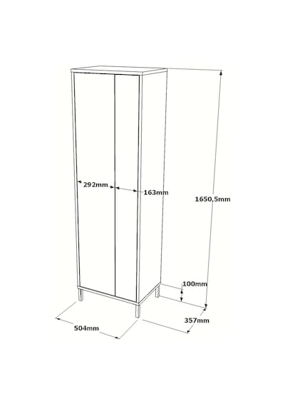 Yurudesign Daisy Çok Amaçlı Dolap, Vileda Banyo Dolabı Beyaz Dy1- Çok Renkli