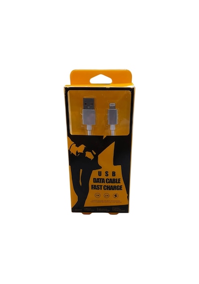 Apple Uyumlu iPhone 2a Usb Hızlı Şarj Kablosu 7 8 11 12 13 14 Pro Plus - Gri