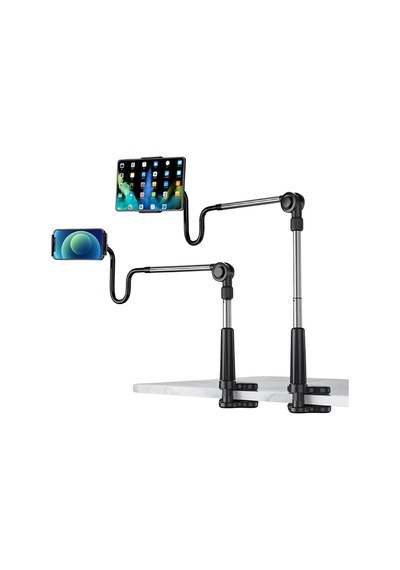 360 Dönen Uzun Kollu Ayarlanabilir Tablet Ve Telefon Tutucu Stand