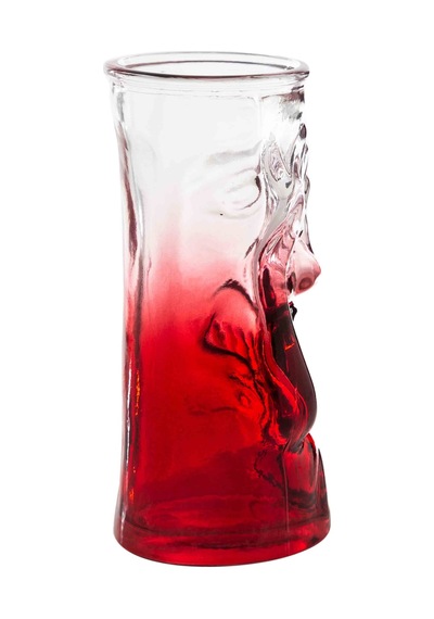 Mudo Home Tıkı Kokteyl Bardağı Kırmızı -290 Ml