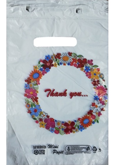 Beyaz Poşet No: 0 Takviyeli Blok Poşet 100'lü 20 x 30 CM