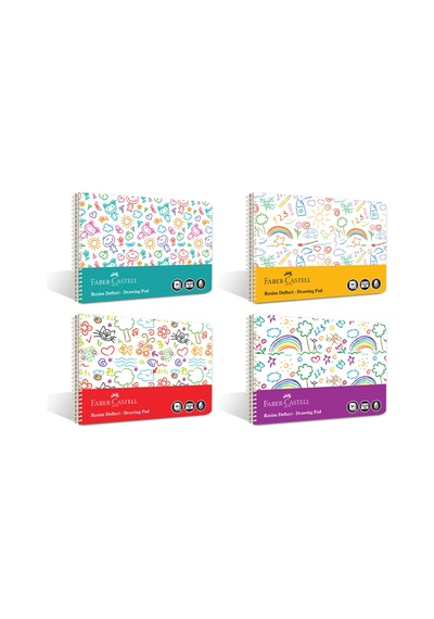 Faber Castell Pp Kapak Eğlenceli Resim Defteri 30 Yaprak 25 x 35 1 Adet