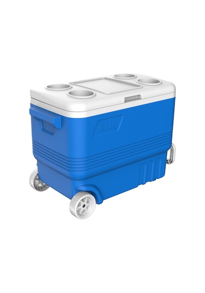 45 Lt Tekerlekli Buzluk Termos 1032 Wheled Cooler Box Mavi