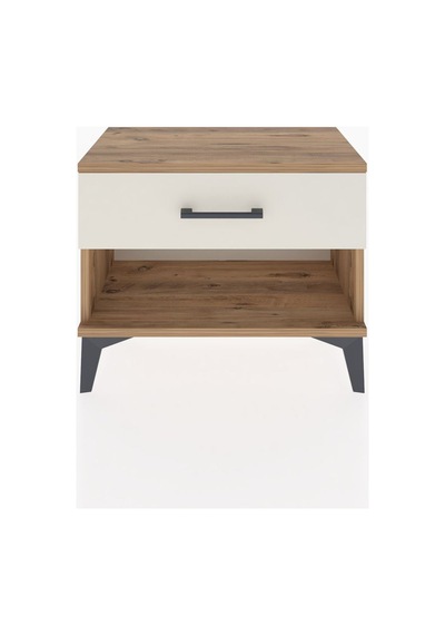 Arges Komodin Tek Çekmeceli 60x30x48 Çam-aytaşı Çam