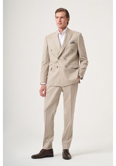 İmza Bej-vizon Kırlangıç Yaka Çizgili Kruvaze 6 Drop Slim Fit Tam Astar Esnek Takım Elbise 1001260286 Bej - Vizon İmza Bej-vizon Kırlangıç Yaka Çizgili Kruvaze 6 Drop Slim Fit Tam Astar Esnek Takım Elbise 1001260286 Bej - Vizon