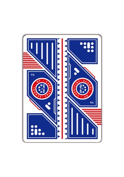 Ndo The School Of Cardistry V6 Deck Premium Oyun Kağıdı İskambil Kartları Destesi