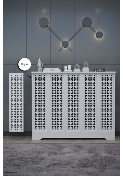 Dekoratif Petek Dolabı Kalorifer Peteği Kapatma Ünitesi Modern Tasarım İç Ölçü 96 Cm Dış Ölçü 100 Cm Petek 96 Beyaz D8 Dekoratif Petek Dolabı Kalorifer Peteği Kapatma Ünitesi Modern Tasarım İç Ölçü 96 Cm Dış Ölçü 100 Cm Petek 96 Beyaz D8