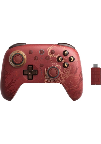 8bitdo Ultimate 2 Kablosuz Oyun Kolu Windows & Android Uyumlu Hall Effect 2.4g Controller Wuchang Fallen Feathers Edition