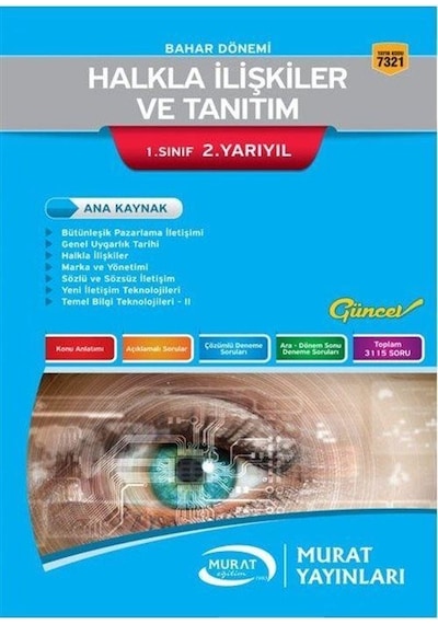 Halkla İlişkiler ve Tanıtım 1. Sınıf 2. Yarıyıl (7321) / Kolektif