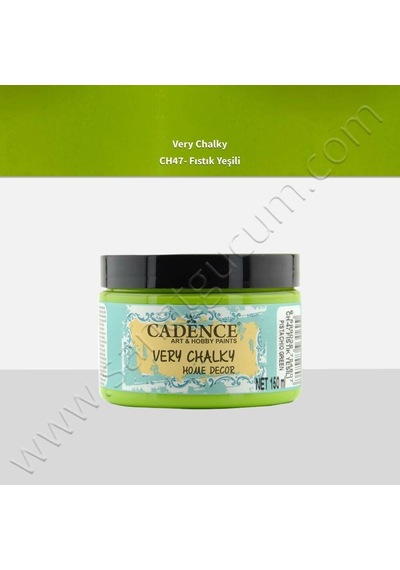 Cadence Very Chalky Mobilya Boyası 150 Ml. Ch47 Fıstık Yeşili