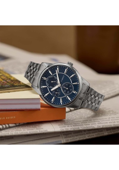 Timex Tw2y21500 Erkek Kol Saati Metalik Gri