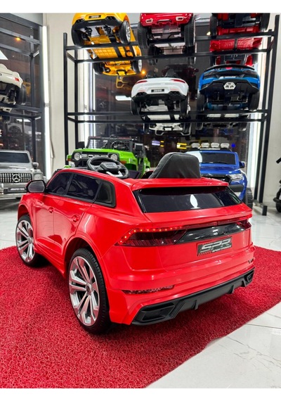 Audi Akülü Araba 12 Volt 0-5 Yaş Kırmızı