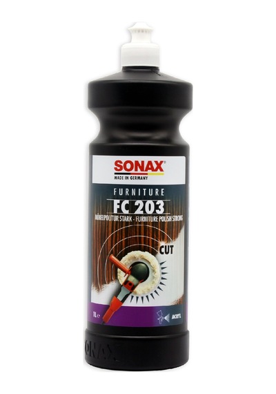 Sonax Mobilya Güçlü Çizik Giderici Ve Parlatıcı Pasta Fc203 1 Lt