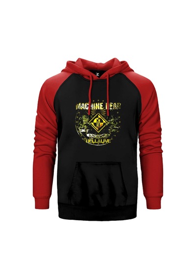 Machine Head Hellalive Gri Renk Reglan Kol Sweatshirt / Hoodie