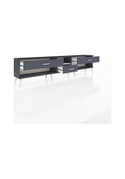 Arges Tv Ünitesi Tek Raflı 3 Çekmeceli 220x30x51 Antrasit-aytaşı/antrasit Aytası/antrasıt - Antrasıt Arges Tv Ünitesi Tek Raflı 3 Çekmeceli 220x30x51 Antrasit-aytaşı/antrasit Aytası/antrasıt - Antrasıt