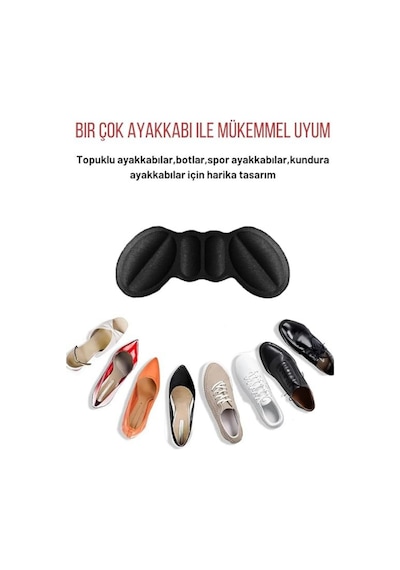 Mawrond Ayakkabı Topuk Vurma Önleyici ve Daraltma Pedi 3 MM