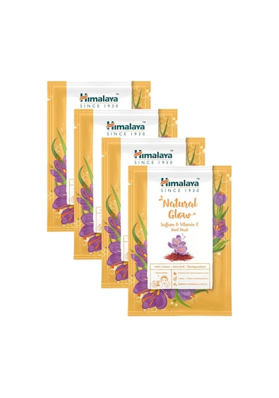 Himalaya Safran & Vitamin C Aydınlatıcı Kağıt Yüz Maskesi 4 x 30 G