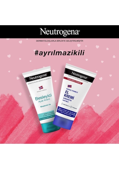 Neutrogena Parfümlü El Kremi + Besleyici Bakım Ayak Kremi