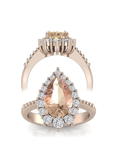 Morganite Pırlanta Yüzük (464655531)