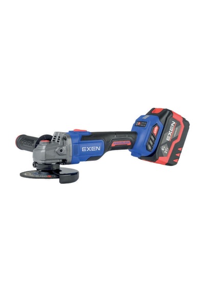 Exen En 456 Ats Kömürsüz Şarjlı Avuç Taşlama 21v 6.0 Ah 125mm